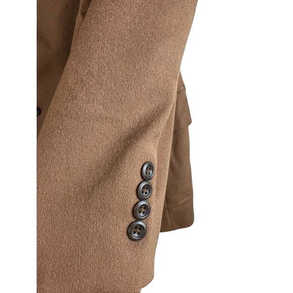 Jos A Bank 100% Cashmere Brown Suit Jacket career Blazer - Picture 9 of 9